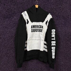 ASAP Rocky x AWGE American Sabotage Dont Be Dumb Hoodie L